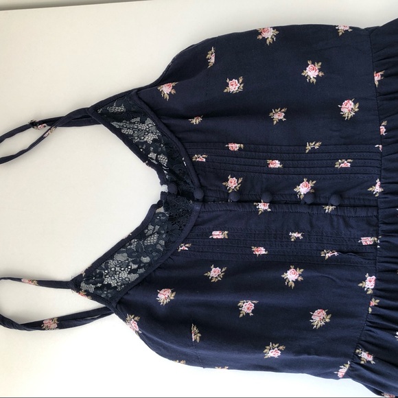 Abercrombie & Fitch Summer Dress Floral Sz xs - Picture 5 of 11